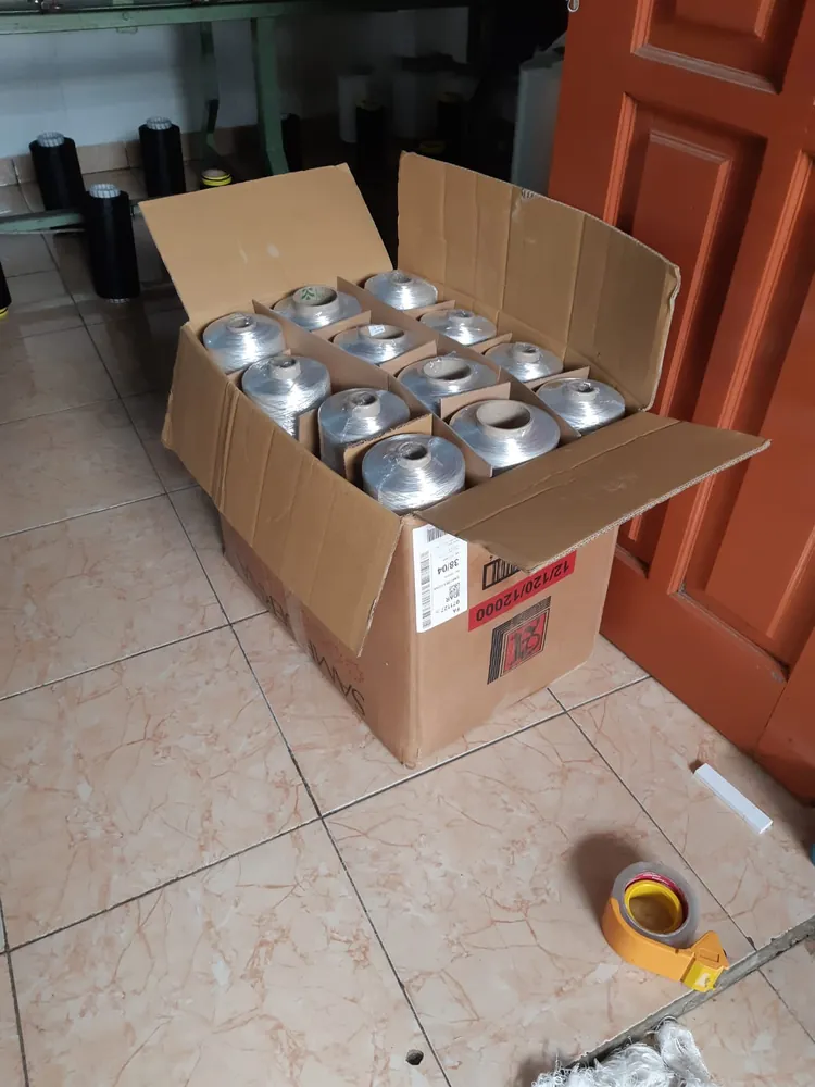Benang Polipropylene multifilamen (PPMF) produksi PT Mustika Benang Brilian