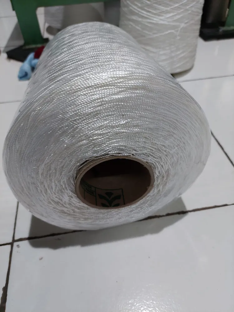 Benang Polipropylene multifilamen (PPMF) produksi PT Mustika Benang Brilian