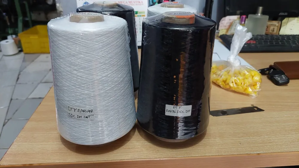 Benang PTY/DTY/SDY Roto & Non Roto produksi PT Mustika Benang Brilian