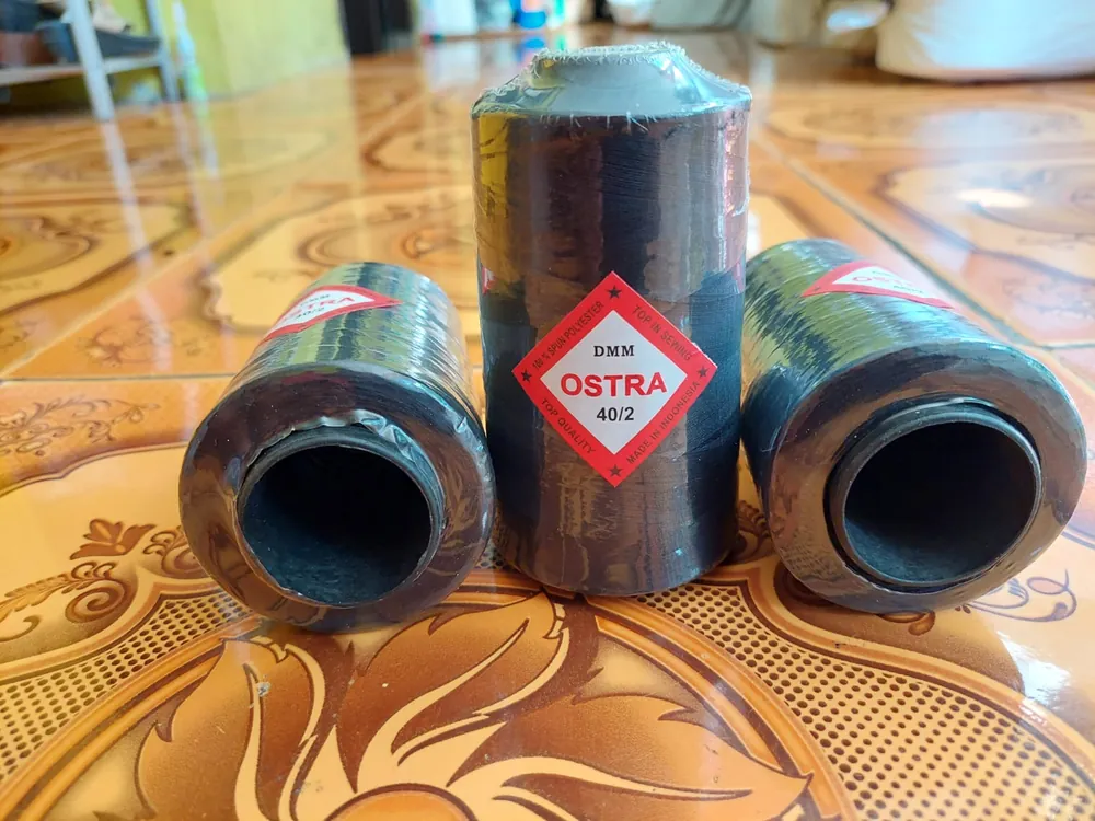 Benang Spun Polyester produksi PT Mustika Benang Brilian