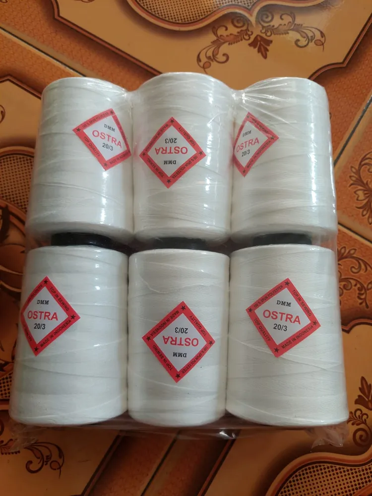 Benang Spun Polyester produksi PT Mustika Benang Brilian